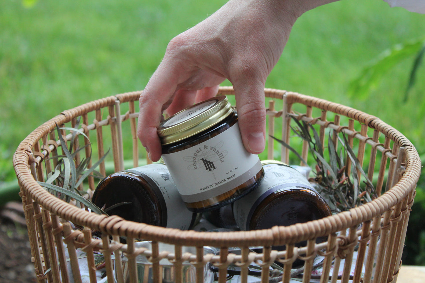 Coconut & Vanilla Whipped Beef Tallow Balm