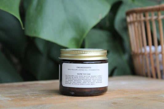 Unscented Whipped Beef Tallow Balm